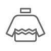 sew on stones application-sweater icon