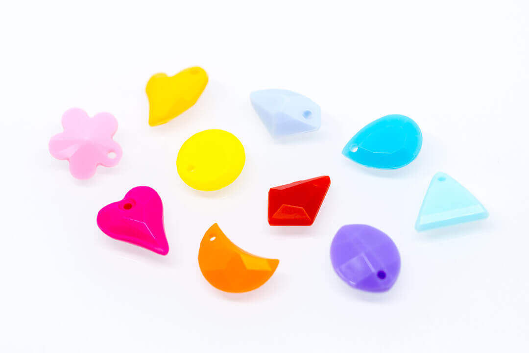 opaque acrylic charms wholesale