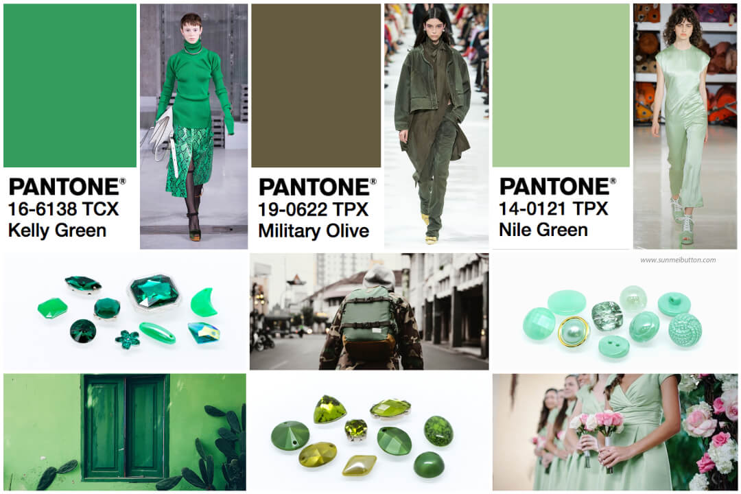 2018 color trend green