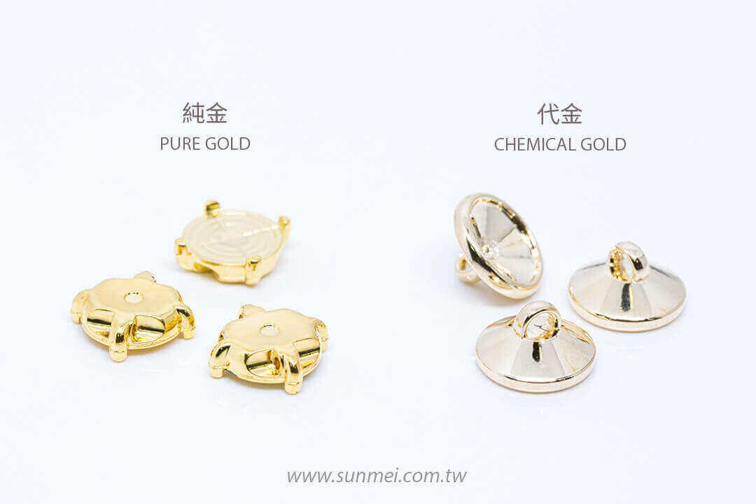 gold components for jewelry