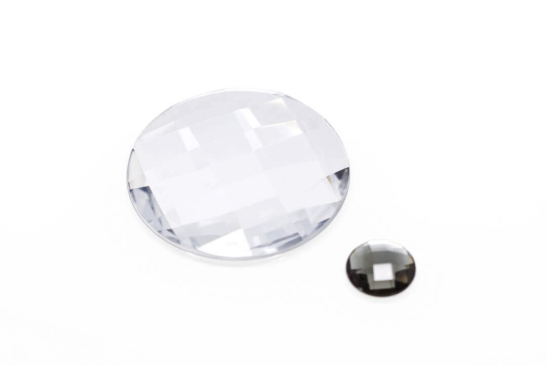 large flat back rhinestones, large plastic gems