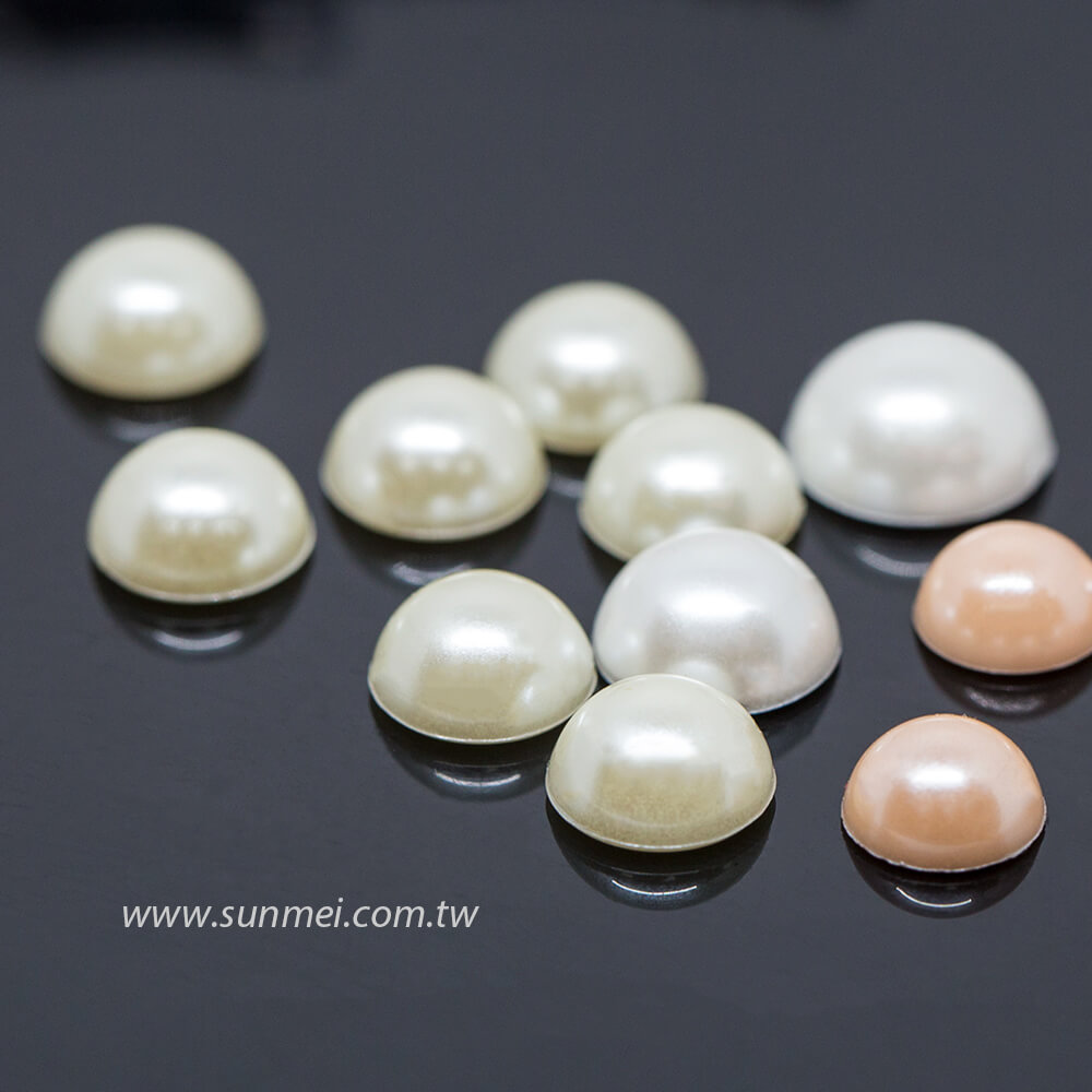 flat back pearl beads