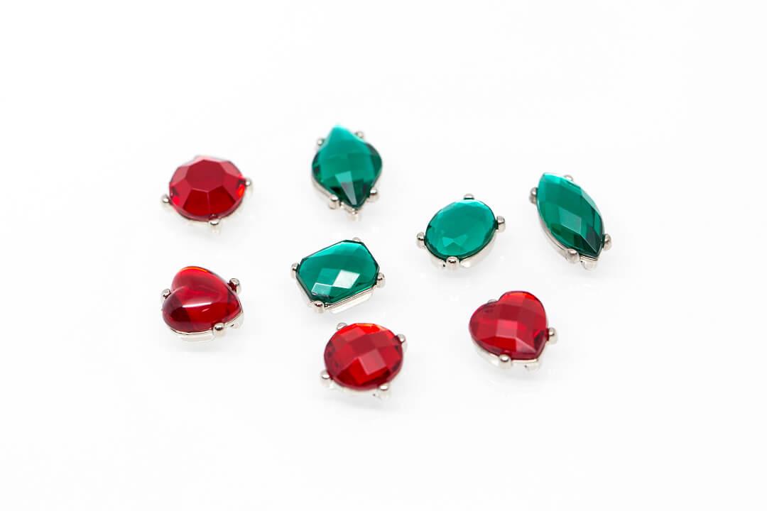 green and red rhinestones for jewelry-12