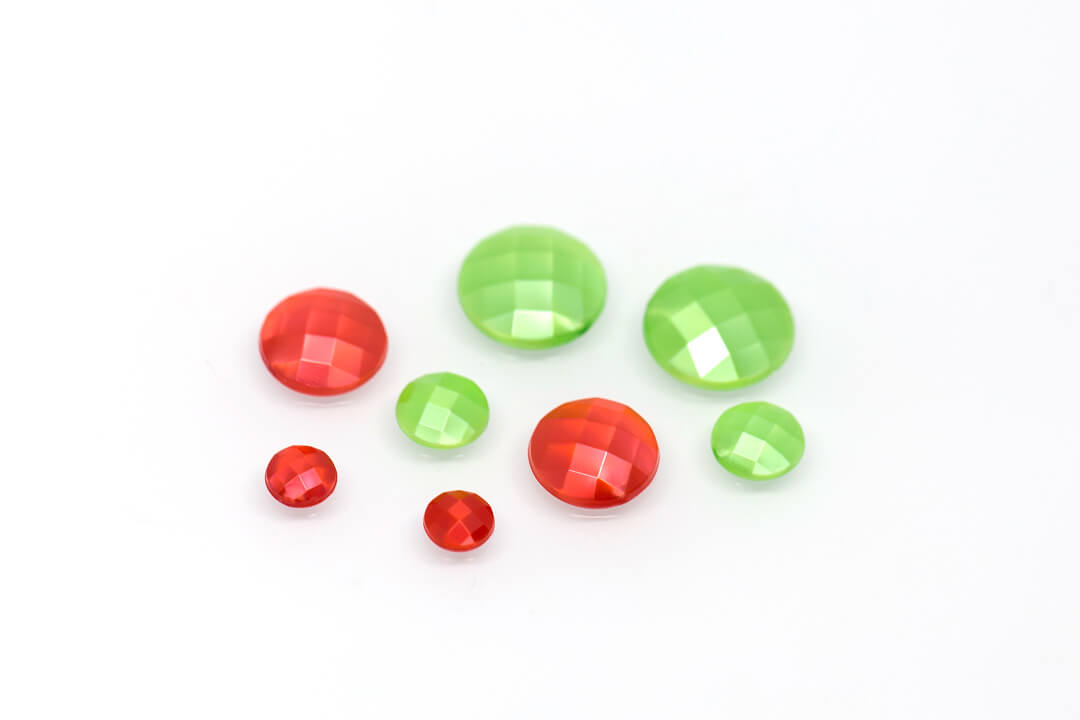 green and red rhinestones for jewelry-3