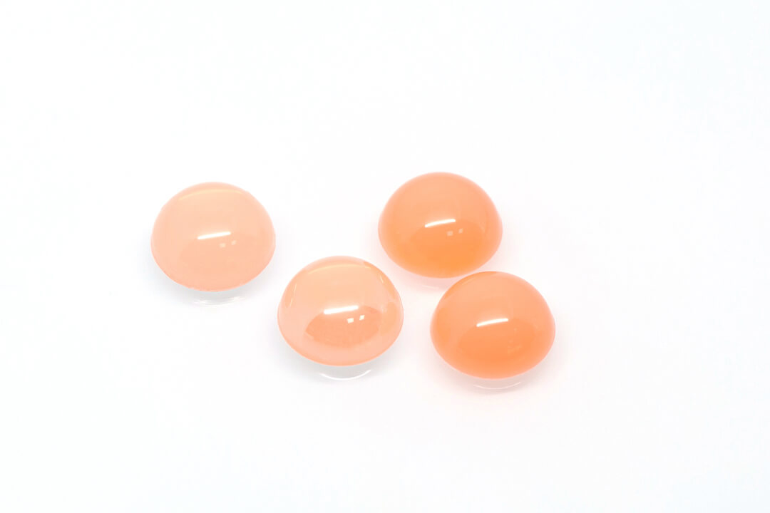 light coral flat bead