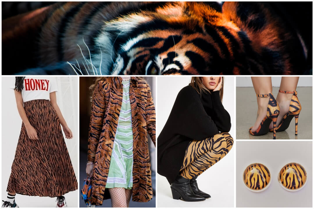 animal print fashion-tiger print