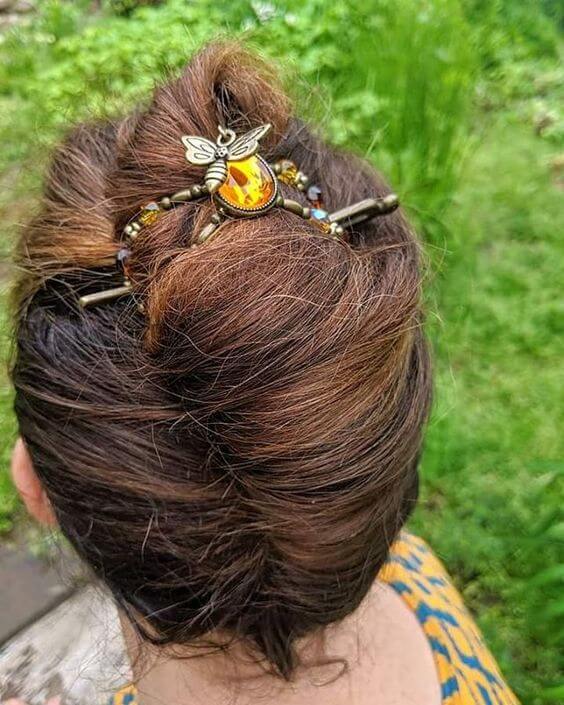 Rhinestone Hair Pin